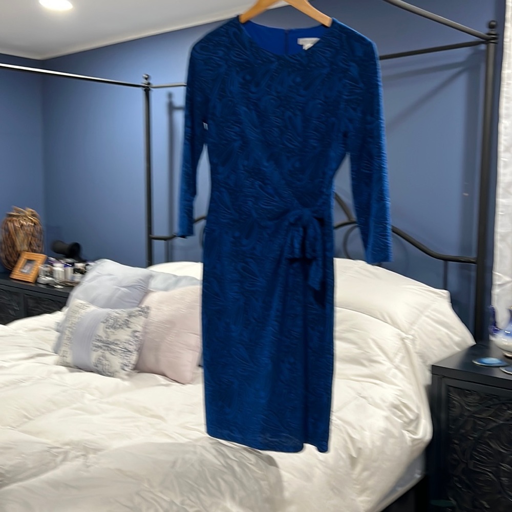 Cobalt blue sheath
